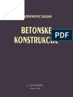 Betonske Konstrukcije - Najdanovic