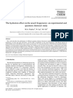 The Hydration Effects On The Uracil Frequencies