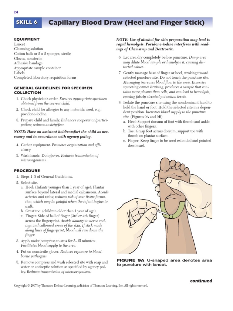 Skill 06 (1) ..Capillary Blood Draw PDF