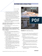 Skill 41 (1) ..Care of The Child With A Chest Tube