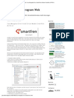 Jaringan Dan Program Web - Cara Mengatasi Error Install Driver Modem Smartfren AC782 UI