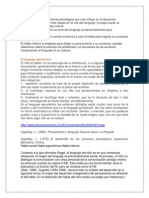 el lenguaje es la herramienta psicolgica que ms influye en el desarrollo cognoscitivo 1