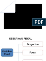 Kebijakan Fiskal