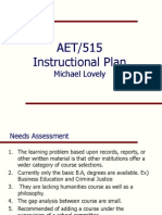 aet 515 instructional plan