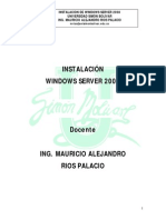 1. Manual de Instalación Windows Server 2008