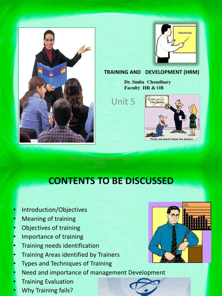 Training and Development in HRM Guide | PDF | Career & Growth | Business