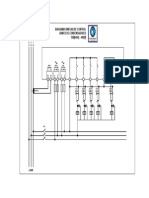 Diagrama Unifilar de Control Banco de Condensadores 120 (Kvar) - 440 (V)