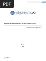 Modelo de Proposta de Site