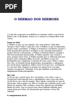 O Sermao Dos Sermoes