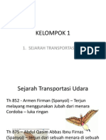 Sejarah Transportasi Udara