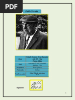 Download Pablo Neruda wring  analysis  summary of  Neruda writing  by Optimistic Eye SN232912148 doc pdf