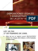 Disposiciones Legales y Adm Ley N 16744 2005 Ok