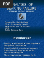 Bearing Failure