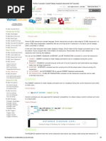 PL_SQL Transaction Commit, Rollback, Savepoint, Autocommit, Set Transaction