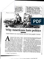 E. J. Dionne Why Americans Hate Politics