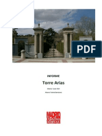 Informe sobre la Quinta y el palacio de de Torre Arias