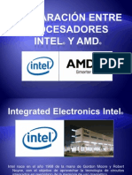 Comparación Entre Procesadores INTEL y AMD