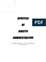 Apostila - Direito Administrativo - Juiz Luiz O C Jungstendt (Master Juris)