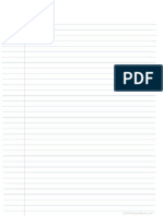 Ruled Paper