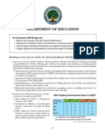 Department of Education: The President's 2009 Budget Will