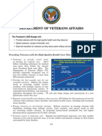 Department of Veterans Affairs: The President's 2009 Budget Will