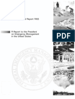 FEMA - 1983 - A Report to the President on EM in the US-Annu