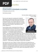 ConJur - Constituição e Poder_ O Juiz Entre a Bondade e a Justiça