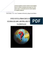 Influenta Globalizarii Asupra Securitatii Nationale 131205052638 Phpapp02