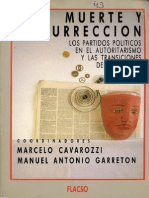 Cavarozzi y Garretón - Muerte y Resurrección de Los Partidos Políticos en El Autorismo y Las Transiciones Del Cono Sur