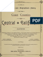 Memorial and Biographical History of The Coast Counties of Central California