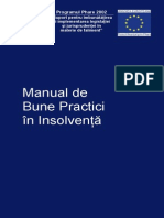 Suport Pentru Imbunatatirea Si Implementarea Legislatiei Si Jurisprudentei in Materie de Faliment