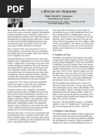 A Bênção Do Trabalho