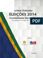 Livro Partidas Dobradas - Eleições 2014