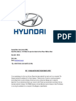 Hyundai Motor India Direct Recruitments Offer