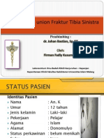 Infected Union Fraktur Tibia Fibula Dextra 1