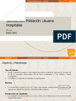 1, Adimark GIK, 2012, Satisfacción Población Usuaria Hospitales, Ministerio de Salud