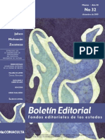 Boletin Editorial 32