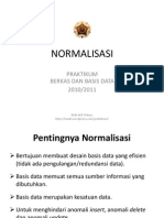 Normalisasi