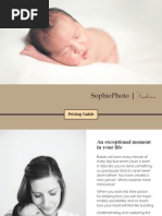 Download Newborn Pricing Guide SophiePhoto by SophiePhoto SN232978736 doc pdf