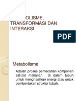 7.metabolisme, Transformasi Dan Interaksi Eks