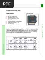 Manual Medidor de Panel Digital Dm2463ab