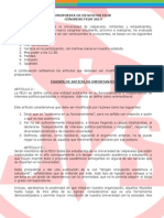 Propuesta Estatutos Feuv JS PDF