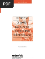 Promoting Children'S Participation in Democratic Decision-Making