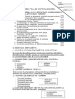 Examen Final de Doctrina Policíal