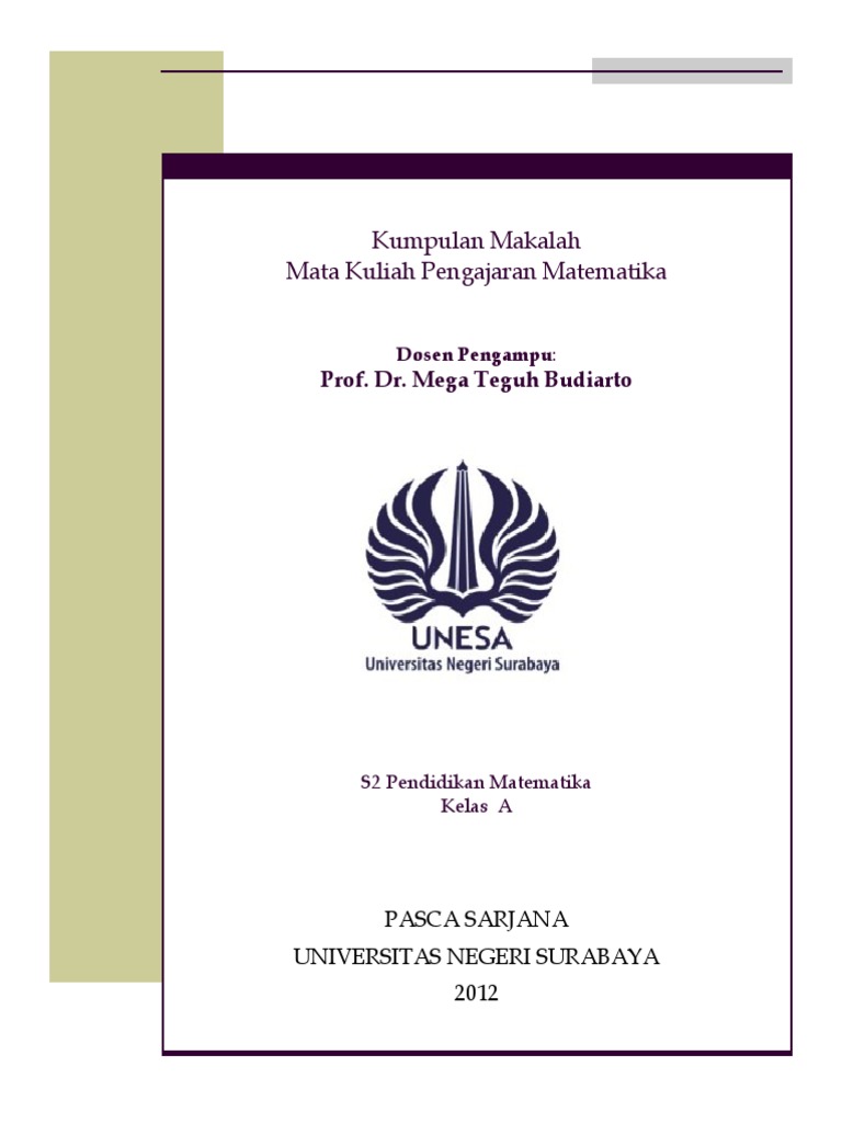 Kelas A Pengajaran Matematika