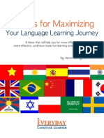 8 Ideas For Maximizing Your Language Learning Journey