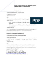 Dokumen Persyaratan Studi Di University of Groningen (Rug) & Wageningen University (Wur), Belanda