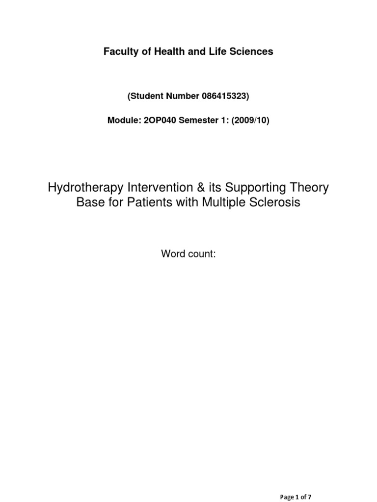 What is hydrotherapy image
