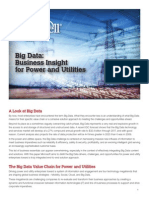 Big Data Business Insight For Power and Utilities