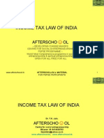 inCOME TAX LAW OF INDIA